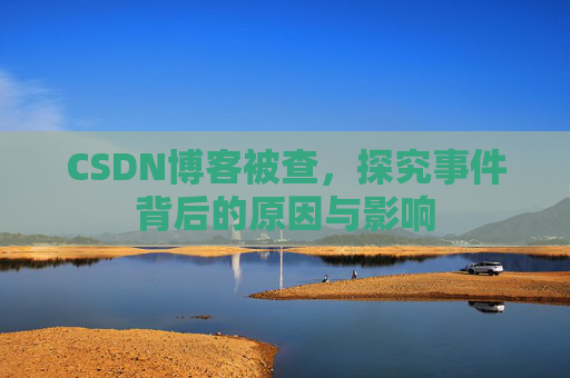 CSDN博客被查，探究事件背后的原因与影响
